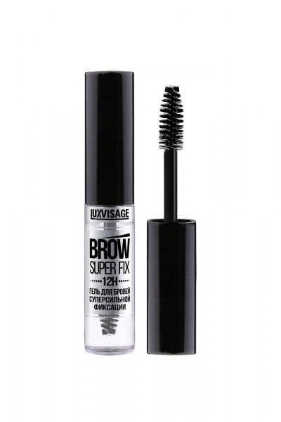 Круглогодичный гель для бровей с фиксацией 12H LUXVISAGE BROW_SUPER_FIX_12H бесцветный - фото 1