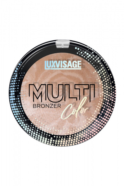 Бронзер с матовыми и сияющими пигментами, универсальный LUXVISAGE MULTI Color - фото 1