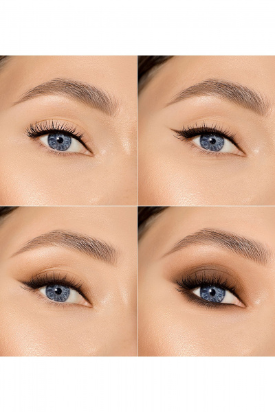 Карандаш для глаз коричневый, водостойкий, с кремовой текстурой LUXVISAGE Soft_kajal_super_stay brown - фото 3