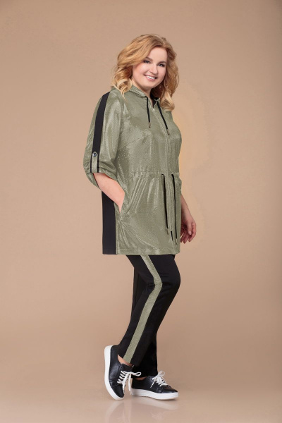 Брюки, куртка Svetlana-Style 1226 белое_золото - фото 1