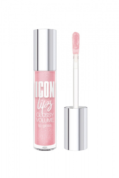Блеск для губ с эффектом сияния и стойким шиммером LUXVISAGE ICON_lips_glossy_volume тон 509 - фото 1