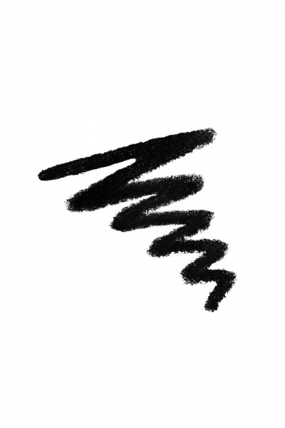 Карандаш для глаз черный стойкий и насыщенный LUXVISAGE 01 черный - фото 2