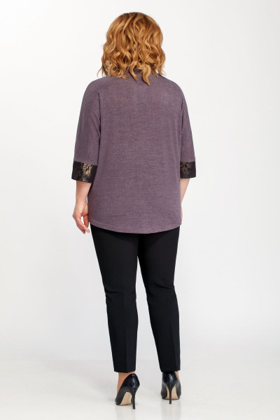 Джемпер Медея и К 2043 слива - фото 2