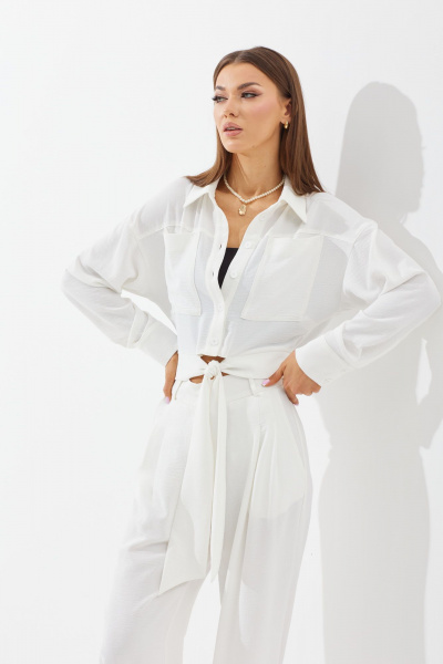 Блуза, брюки N.O.W. 1423 - фото 4