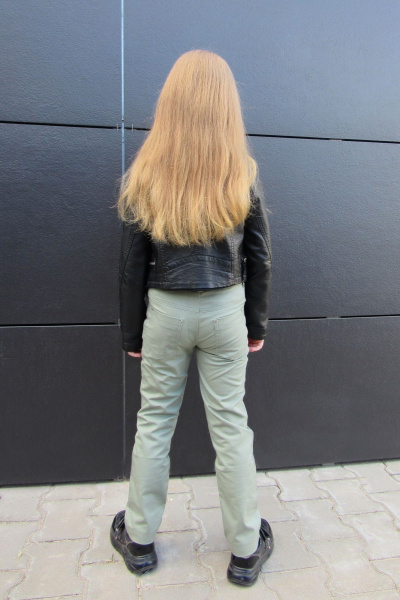 Брюки Франтишка Л-2368-19с-56-с78 олива - фото 5