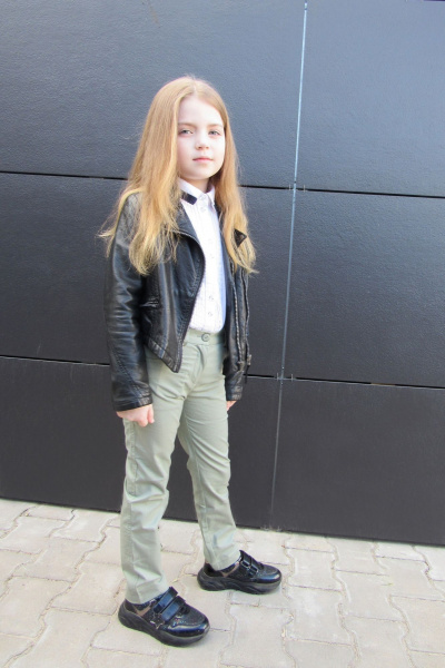 Брюки Франтишка Л-2368-19с-56-с78 олива - фото 4