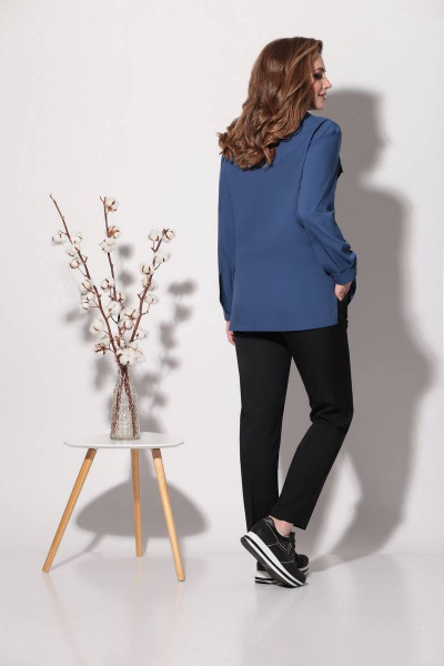 Двойка блуза и брюки классические для повседневного стиля Fortuna ШЖ 639 - фото 3