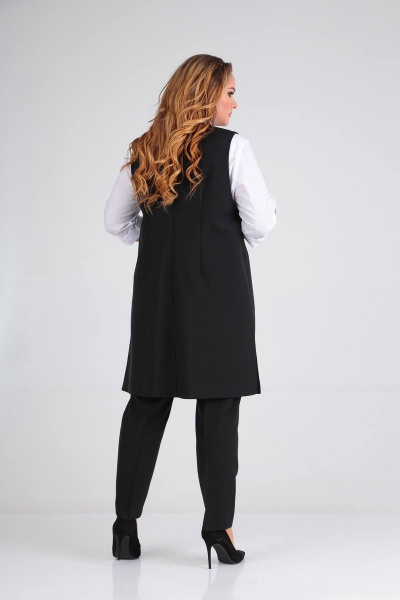 Брюки, жилет Диомант 1557 черный - фото 4