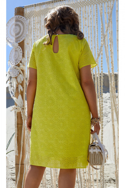 Платье Vittoria Queen 21733 желтый - фото 2