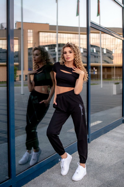 Топ RAWR 197 черный - фото 2