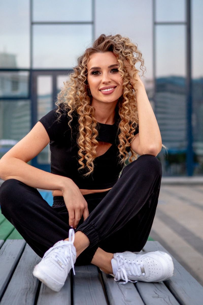 Топ RAWR 197 черный - фото 1