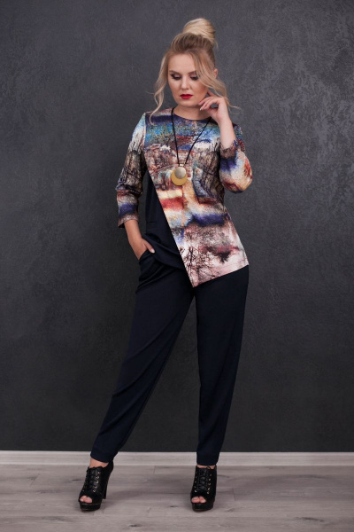 Брюки, джемпер Euromoda 295 - фото 1