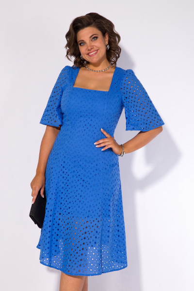 Платье Liliana 1322 василек - фото 4