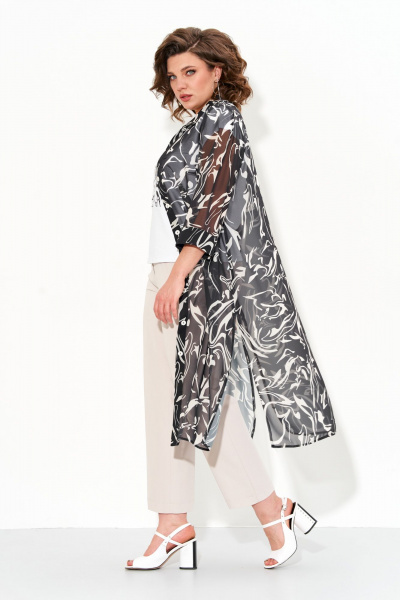 Туника IVA 1606 черный - фото 6