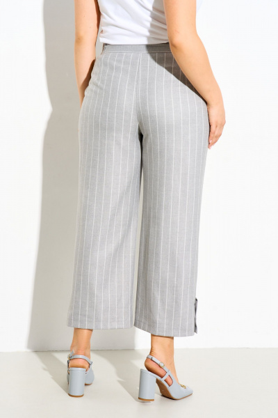 Короткие летние брюки из костюмной ткани с карманами IVA 1605 - фото 9