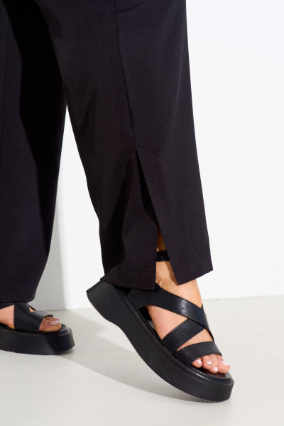 Легкие летние брюки из натуральной ткани с карманами IVA 1603 - фото 7