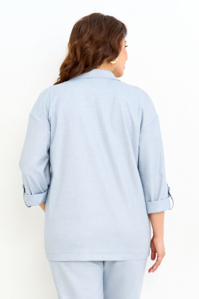 Жакет IVA 1594 голубой - фото 2
