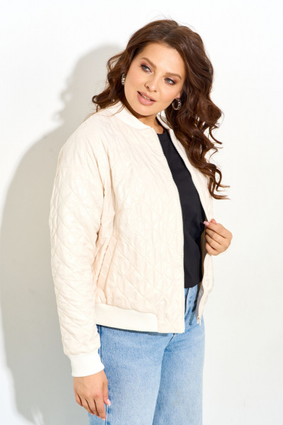 Куртка IVA 1590 молочный - фото 3