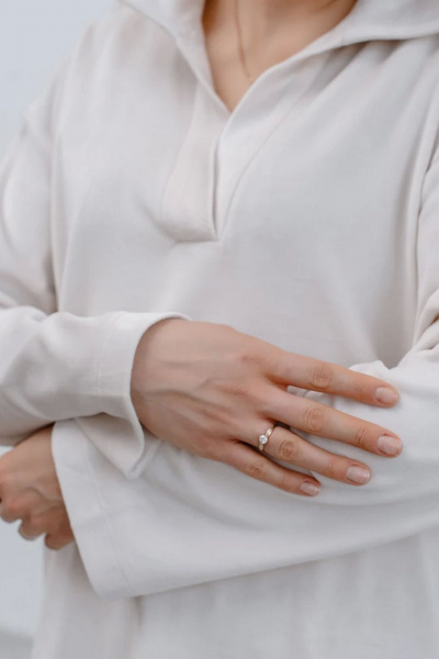 Брюки, толстовка Colibri А332 молочный - фото 8