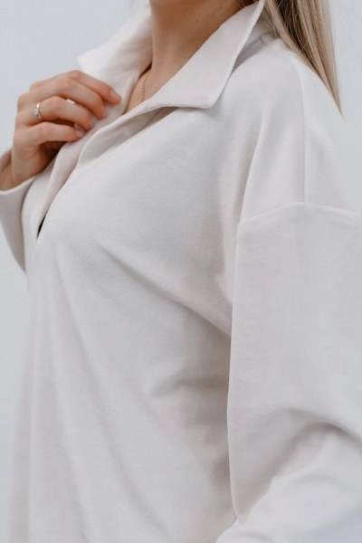 Брюки, толстовка Colibri А332 молочный - фото 6