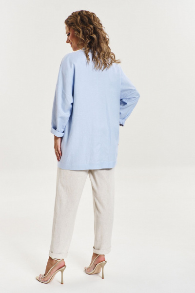 Жакет AVE RARA 2186 небесно-голубой - фото 2