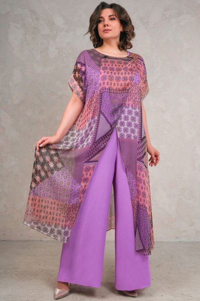 Блуза и комбинезон из текстиля с коротким рукавом Avanti 1648 - фото 1