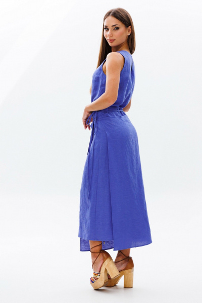 Платье Mia-Moda 1580 васильковый - фото 2