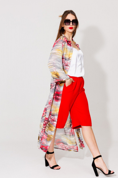 Шорты NikVa 538-2 красный - фото 2