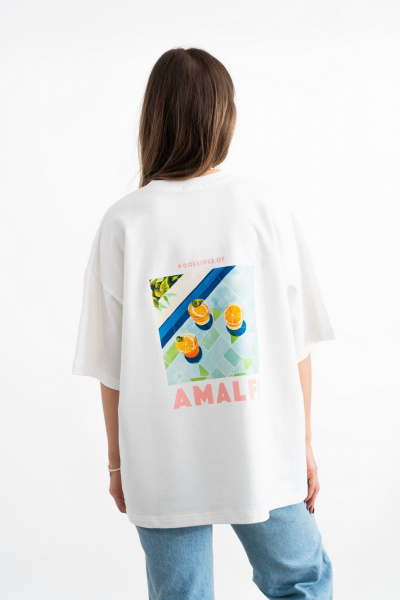 Футболка Mirolia 1227-6 розовый - фото 2