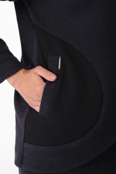 Джемпер, юбка ANASTASIA MAK 744 синий - фото 4