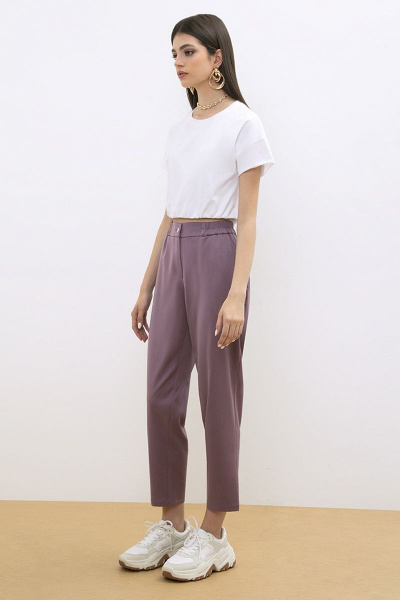 Брюки LaVeLa L20134 сиреневый - фото 1