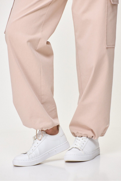 Брюки, футболка Laikony L-202 бежевый - фото 7