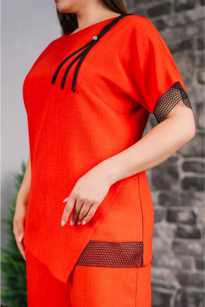 Брюки, туника TAEMNA 24070 оранжевый - фото 12