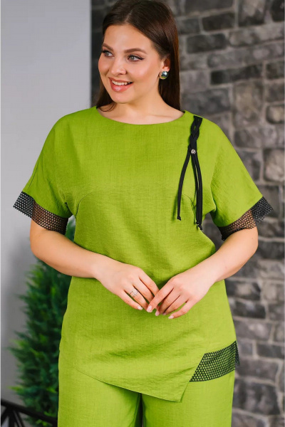 Брюки, туника TAEMNA 24070 салатовый - фото 6