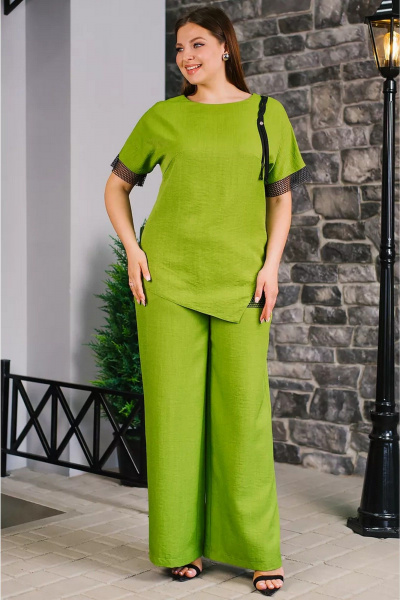 Брюки, туника TAEMNA 24070 салатовый - фото 3