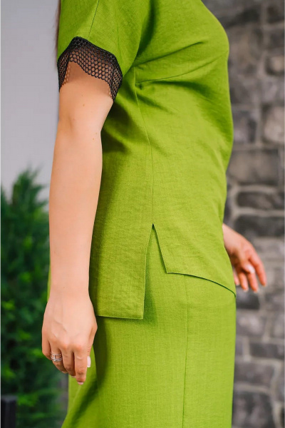 Брюки, туника TAEMNA 24070 салатовый - фото 2