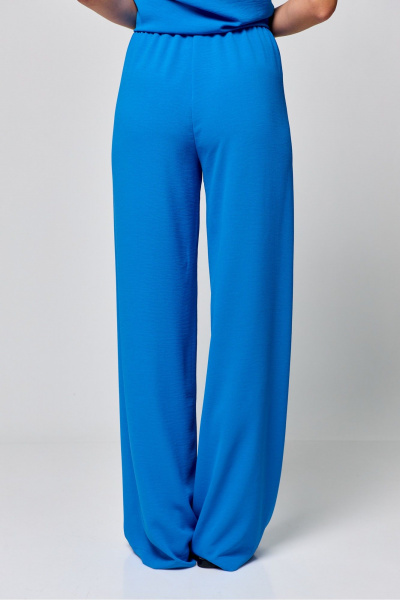 Леновые летние брюки с высокой посадкой и резинкой THE NAME 2296 - фото 5