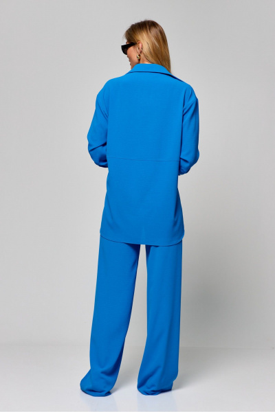 Брюки и рубашка комплект лето приталенные эластичные THE NAME 2314 - фото 4