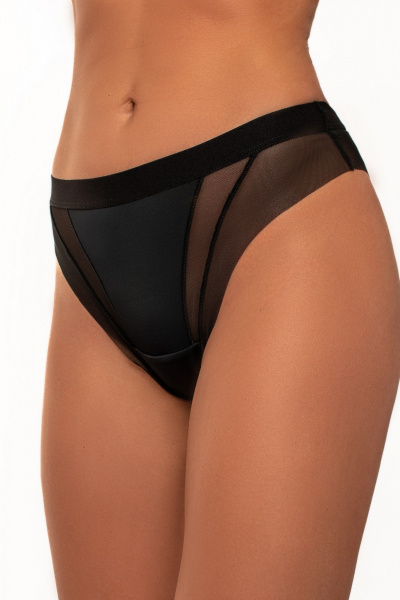 Трусы женские танга из трикотажа и сетки BRAVO 516PE - фото 2