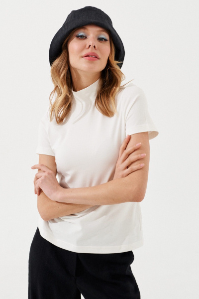 Лонгслив VIZANTI 8098 молочный - фото 1