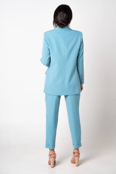 Брюки, жакет TVIN 9033 туркус - фото 6