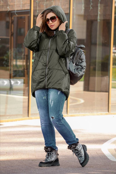 Куртка Lady Secret 6272 хаки - фото 1