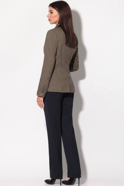 Блуза, брюки, жакет LeNata 31135 крупная-лапка - фото 2