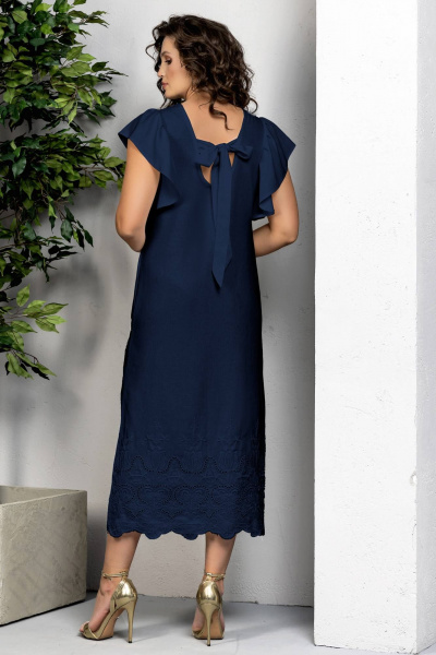 Платье Gold Style 2621 темно-синий - фото 2