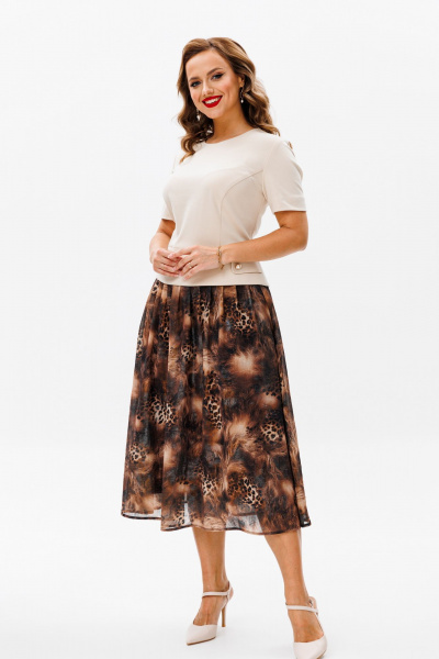 Блуза, юбка Urs 24-395-2 - фото 6