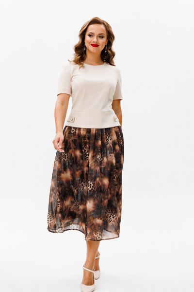 Блуза, юбка Urs 24-395-2 - фото 5