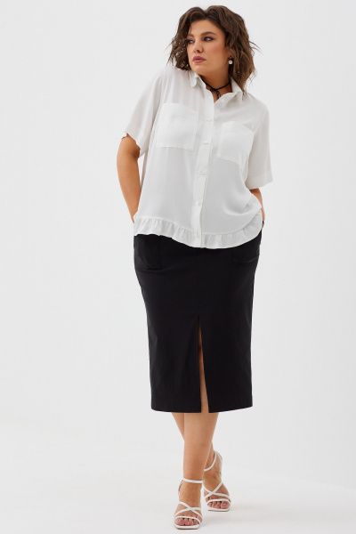 Юбка BegiModa 5014 черный - фото 9