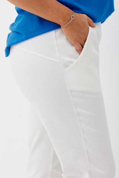 Брюки BegiModa 6052 молочный - фото 3