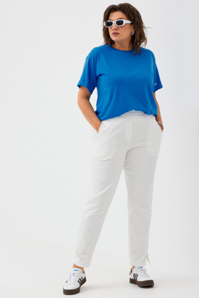 Брюки BegiModa 6052 молочный - фото 1