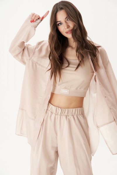 Брюки, бомбер, майка Fantazia Mod 4798 - фото 5